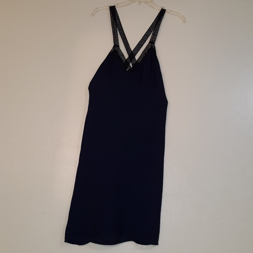 Navy blue Zara slipdress